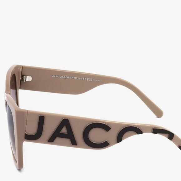 Marc Jacobs 695/S NOYHA 550 16 145V Logo Tonal Acetate Square Sunglasses main image 9